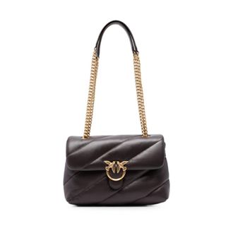 Pinko Pinko, Dames, Tassen, Bruin, Maat: ONE Size
