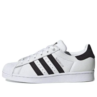 adidas (WMNS) adidas Superstar Black Corduroy Stripes H69025