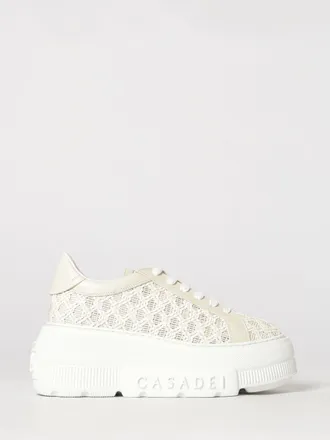 Casadei Sneakers Woman color Beige