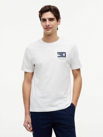 Tommy Hilfiger Logo Graphic Jersey Crew Neck T-Shirt