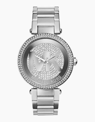 Michael Kors Womens Michael Kors MK5925 Parker Ladies Watch - Silver