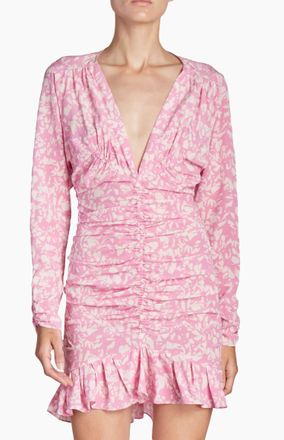 Isabel Marant Lara Dress In Pink