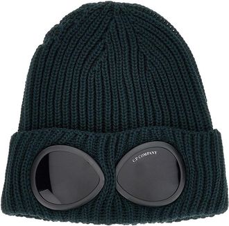 C.P. Company Wool beanie hat with lenses Man One Size