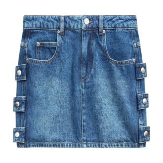 Isabel Marant Falda Vaquera Mini - Skirts - Mujer - Azul - S