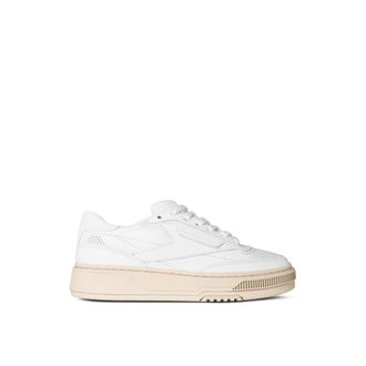 Reebok Club C LTD Casual Platform Sneakers - Dames - Sport - Wit - Maat: 34 1/2 EU Leer