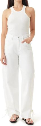 Habitual Drapey Relaxed Barrel In White