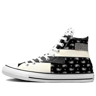 Converse Chuck Taylor All Star High Top Hacked Patterns Black Paisley A05056C