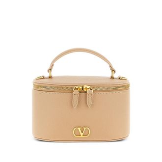 Valentino Garavani Logo-plaque Vanity Mini Bag