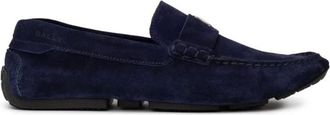 Bally Heren, Schoenen, Blauw, Maat: 42 1/2 EU Suède