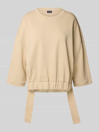 Joop Sweatshirt mit 3/4-Arm Modell CARINA in Beige, Gr&ouml;&szlig;e 44