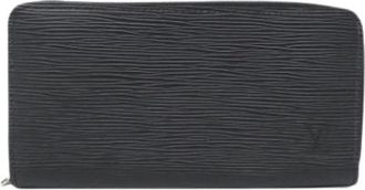 Louis Vuitton Pre-owned Wallets, male, Black, Size: ONE SIZE Pre-owned Long wallet (bi-fold)