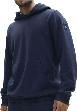 Alo Waffle Lounge Hoodie Navy M3311R-NVY