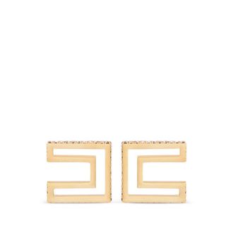 Elisabetta Franchi Logo-motif Earrings