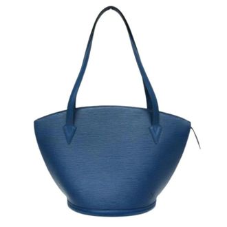 Louis Vuitton Pre-owned Shoulder Bags, female, Blue, Size: ONE SIZE Pre-owned Vintage Shoulder Bag