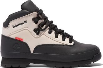 Timberland Euro Hiker Black/White laarzen - Zwart