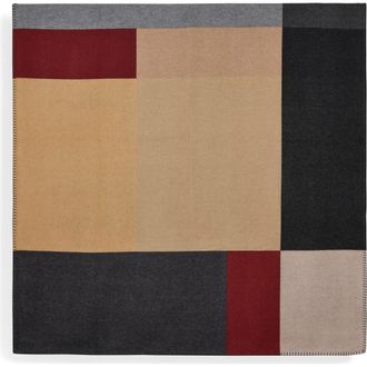ComMune x R+D Lab Commune Abstract Wool & Cashmere Blanket in Beige at Nordstrom