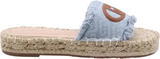 Liu Jo Carana Espadrille - Dames - Sandalen - Blauw - 36 EU - Schoenen