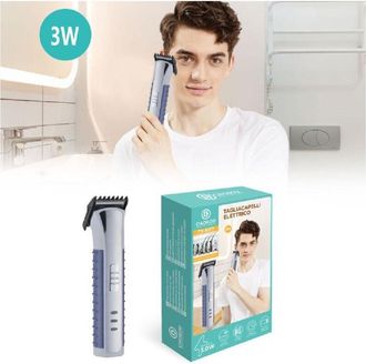 Trade Shop Trade Shop - Taglia Capelli Elettrico A Batteria Ricaricabile 3watt Portatile Viaggio Tx-9177
