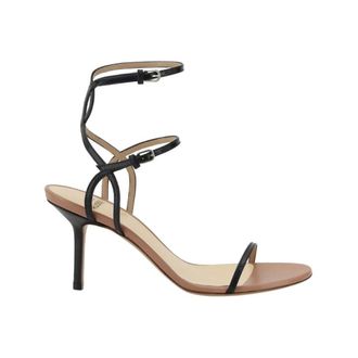 Francesco Russo High Heel Sandals, female, Black, 2 1/2 UK, Elegant Ankle Strap Sandals