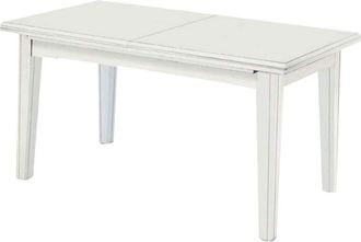 Milani Home LENNOX - tavolo da pranzo allungabile in legno massello cm 100 X 180/225/270/315/360