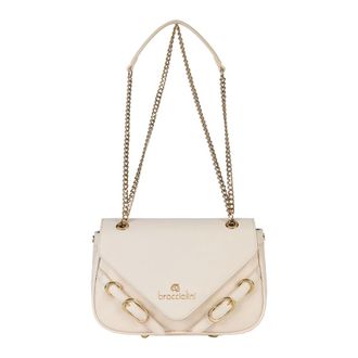 Braccialini Bolso de Hombro con Detalles Dorados - Bags - Mujer - Beige - ONE SIZE