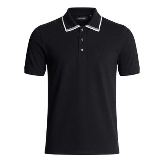 Lyle & Scott Heren Logo Katoenen Polo Shirt (Blauw)