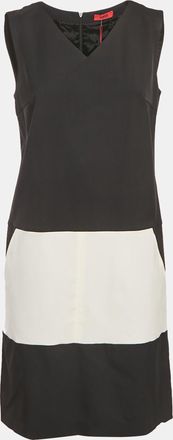 HUGO BOSS Black Gabardine Pocket Detail Keluna Dress