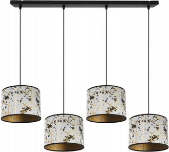 OEM L&aacute;mpara Colgante, L&aacute;mpara De Techo, Pantalla, Patr&oacute;n Dorado