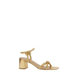 Gianvito Rossi High Heel Sandals, female, Yellow, Size: 8 1/2 US Juno 55 Sand
