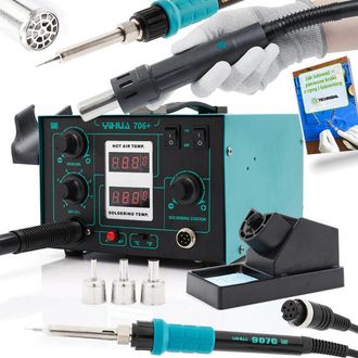 OEM Estaci&oacute;n De Soldadura Yihua 706+ 2 En 1