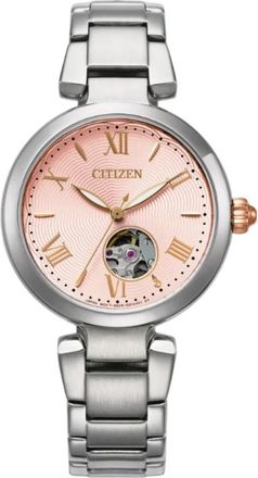 Citizen Quartz Pink Open Heart Dial Ladies Watch PR1050-68W