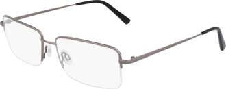 Flexon Demo Rectangular Mens Eyeglasses FLEXON H6073 070 59