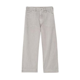 Denimist Cropped Jeans, female, Gray, Size: W25 Georgia Work Pant