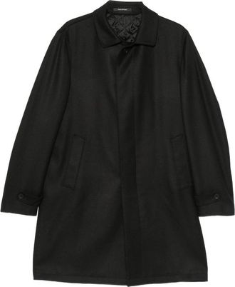 Tagliatore Single-breasted Twill-weave Coat