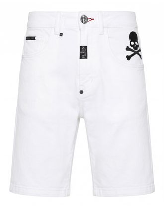 Philipp Plein Denim Formentera Shorts Basics