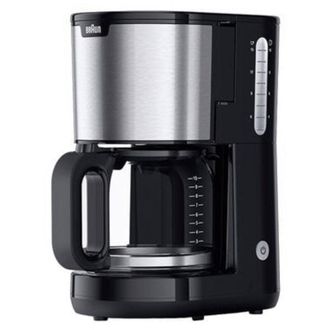 Braun Purshine Kf1500bk, Cafetera De Filtro Con Sistema Optibrew, Funci&oacute;n Antigoteo, Apagado Autom&aacute;tico De Seguridad, Capacidad Para 10 Tazas De Aroma, 1000