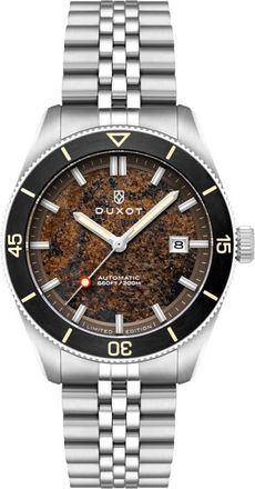 Duxot Pacifico Automatic Brown Dial Mens Watch DX-2076-33