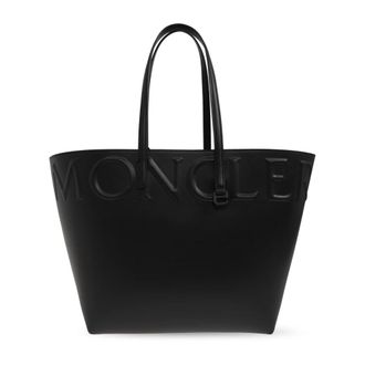 Moncler Tote Bags, female, Black, Size: ONE SIZE Very Small Tote Bag