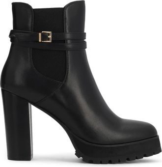 Kazar Boots - Dames - Laarzen met Hak - Zwart - 37 EU - Schoenen