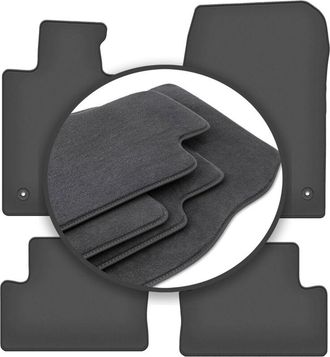 OEM Alfombrillas Premium Para Honda Accord Viii Sed&aacute;n, Familiar, Tourer (2011-2015)