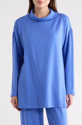 Eileen Fisher Cowl Neck Knit Top in Blue Star at Nordstrom Rack, Size Xx-Small