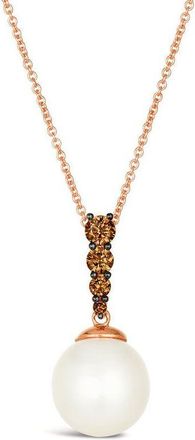 Le Vian Ladies Vanilla Pearls Necklaces set in 14K Strawberry Gold