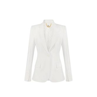 Elisabetta Franchi Donna, Giacche, Bianco, S, new