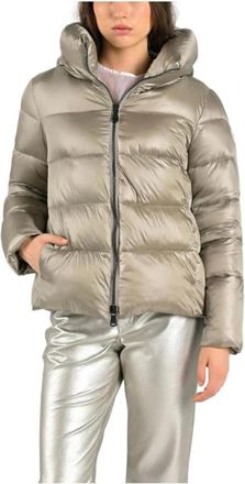 Canadian Gewatteerde Donzen Jas - Dames - Winterjassen - Beige - XS - Jassen