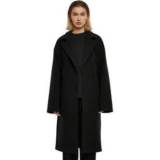 Urban Classics Dames/Vrouwen Lange Lengte Oversized Jas (Zwart)