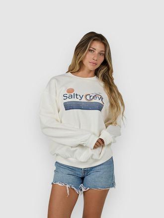 Salty Crew Sunny Side Crew Jersey blanco