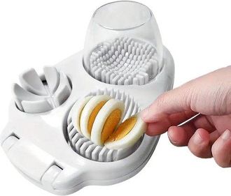 OEM Cortador De Huevos Manual De 1 Pieza Con Cuchilla Circular, De Uso Vers&aacute;til Para Tortillas, Ensaladas Y Desayunos
