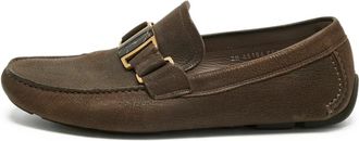 Ferragamo Mocassini con fibbia Sardegna - Marrone