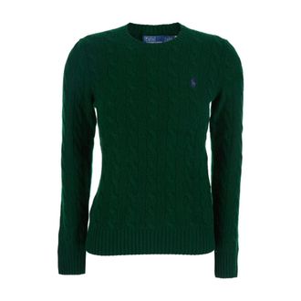 Polo Ralph Lauren Truien & Vesten, Dames, Groen, M, Wol, Julianna Sweater