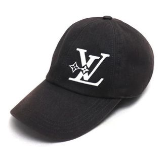 Louis Vuitton Pre-owned LV Smash Katoenen Pet - Heren - Pre-owned - Zwart - Maat: ONE Size Katoen